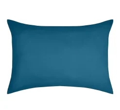 Eden 1 Taie d'39oreiller coton uni 50 x 70 cm s petrole Hot