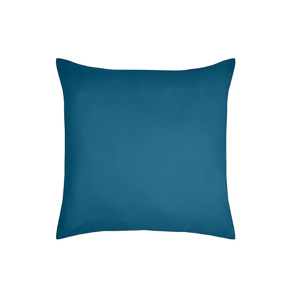 Eden 1 Taie d'39oreiller coton uni 63 x 63 cm s petrole Best