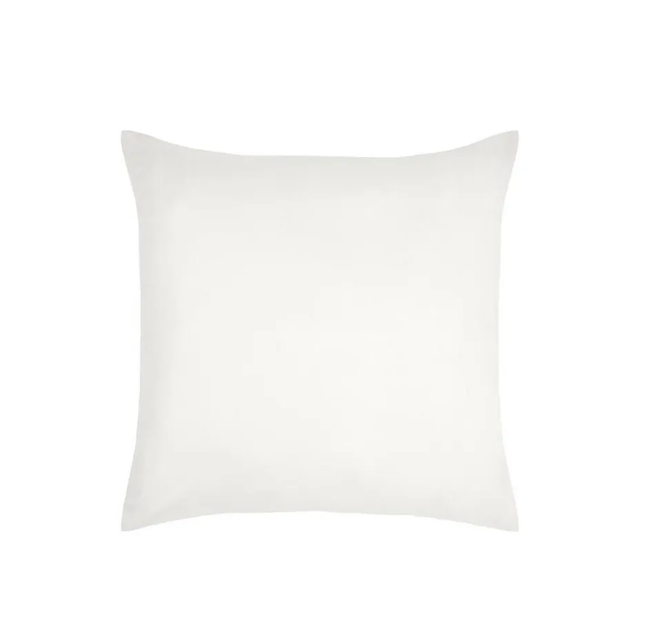 Eden 1 Taie d'39oreiller coton uni 63 x 63 cm s ivoire Sale