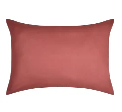 Eden 1 Taie d'39oreiller coton uni 50 x 70 cm s rouge Best
