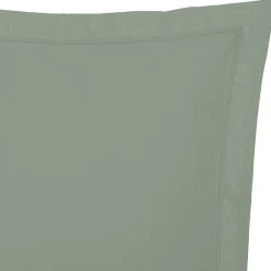 Eden 1 Taie d'39oreiller percale de coton uni 50 x 70 cm Harmonie blanc
