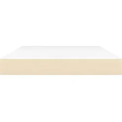 Vidaxl 347799 Matelas de lit à ressorts ensachés Crème 140x200 cm epaisseur 20 cm Tissu