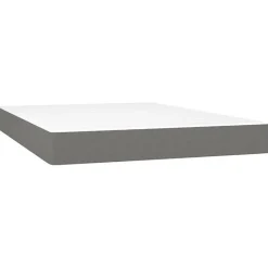 Vidaxl 347775 Matelas de lit à ressorts ensachés Gris foncé 140x190x20 cm Discount