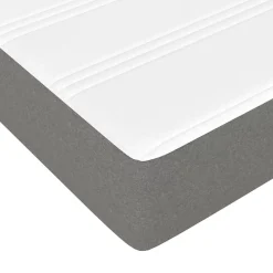 Vidaxl 347775 Matelas de lit à ressorts ensachés Gris foncé 140x190x20 cm Discount
