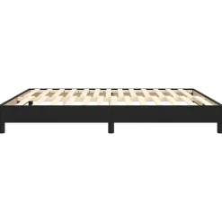 Vidaxl 3120712 Sommier à ressorts de lit Noir 180x200 cm Similicuir Sale