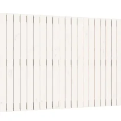 Vidaxl 824889 Tête de lit murale Blanc 127,5x3x90 cm Bois massif de pin Clearance