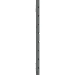 Vidaxl 824730 Tête de lit murale Gris 126x3x63 cm Bois massif de pin