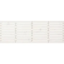 Vidaxl 824749 Tête de lit murale Blanc 166x3x63 cm Bois massif de pin Outlet