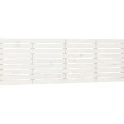 Vidaxl 824749 Tête de lit murale Blanc 166x3x63 cm Bois massif de pin Outlet