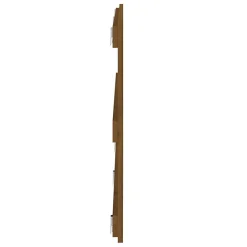 Vidaxl 824831 Tête de lit murale Marron miel 204x3x60 cm Bois massif de pin