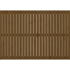 Vidaxl 824951 Tête de lit murale Marron miel 159,5x3x110cm Bois massif de pin
