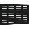 Vidaxl 824747 Tête de lit murale Noir 81x3x63 cm Bois massif de pin