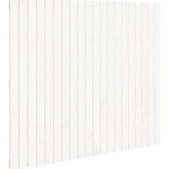 Vidaxl 824939 Tête de lit murale Blanc 127,5x3x110 cm Bois massif de pin Discount