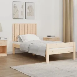 Vidaxl 824833 Tête de lit murale 95,5x3x60 cm Bois massif de pin Hot