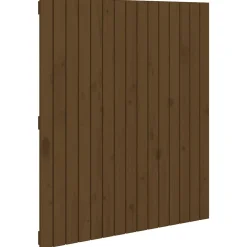 Vidaxl 824936 Tête de lit murale Marron miel 95,5x3x110 cm Bois massif de pin Outlet