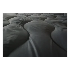 Abeil Couette Bicolore - 200 x 200 cm - Blanc et gris Best