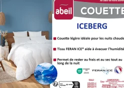 Abeil Couette légere ICEBERG 140x200cm