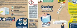 Seko Absorbeur d'humidité avec 1 sachet absorbeur Bag pour surface de 15 m²