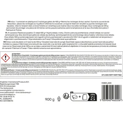 GoodHome Absorbeur d'humidité 40m² + 2 recharges galet 450g