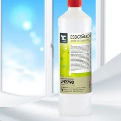 Höfer Chemie Acide Acétique 60 %, 15 x 1 L : Nettoyant Concentré, Et Économique Pour Un Usage Ménager Polyvalent