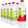 Höfer Chemie Acide Acétique 60 %, 6 x 1 L : Nettoyant Concentré, Et Économique Pour Un Usage Ménager Polyvalent