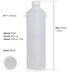 Höfer Chemie Acide Acétique 60 %, 24 x 1 L : Nettoyant Concentré, Et Économique Pour Un Usage Ménager Polyvalent Outlet