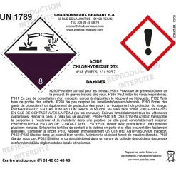 Phebus Acide chlorhydrique détartrant puissant 5L