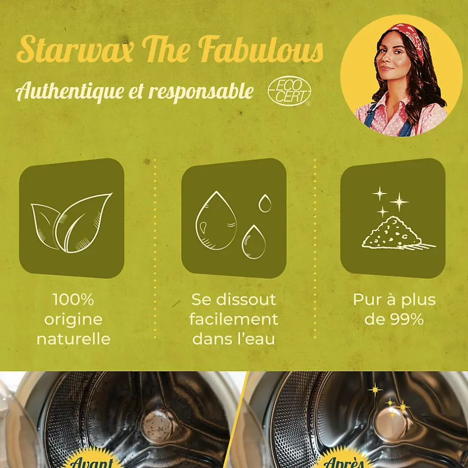 Starwax Acide citrique The fabulous 1kg Discount