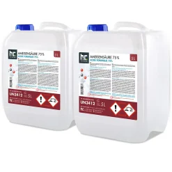Höfer Chemie Acide Formique 75 % 1 x 5 L, Puissant Nettoyant Technique Pour Détartrage, Décapage Et Traitement Du Cuir Hot