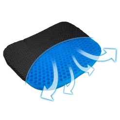 Aidapt Coussin de Soutien en Gel. Design nid d'abeille, Flux d'air Respirant Hot