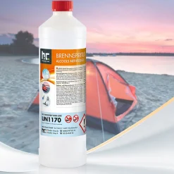 Höfer Chemie Alcool À Brûler 94 % 15 x 1 L, Haute Pureté Pour Nettoyage, Dégraissage Et Antigel Des Vitres Et Surfaces Domestiques