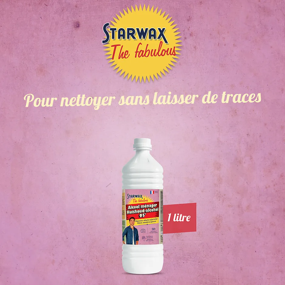 Starwax Alcool ménager 1L The fabulous