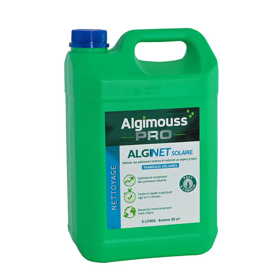 Algimouss Alginet solaire - Nettoyant panneaux solaires - - 15 L