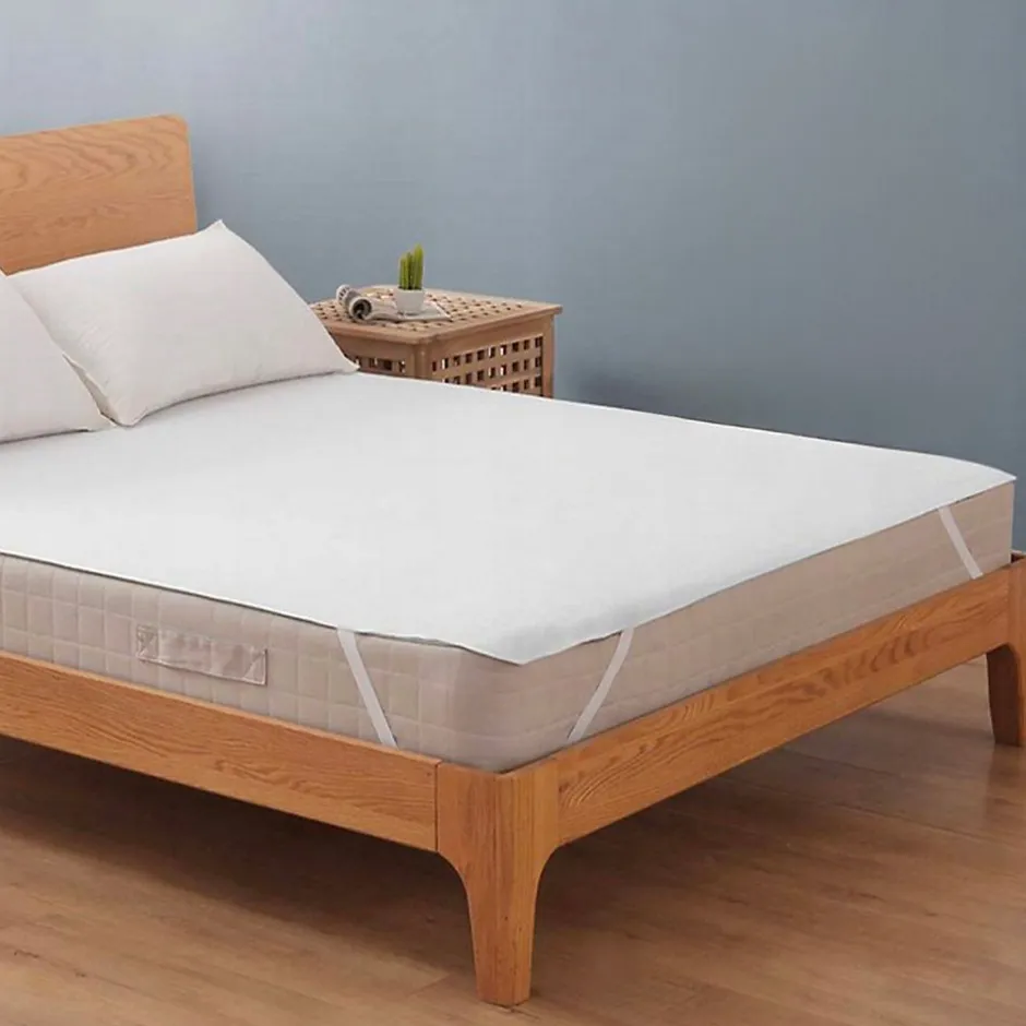 Monmobilierdesign Alèse Protège Matelas Imperméable Avec Coins élastiques 160x200 Cm