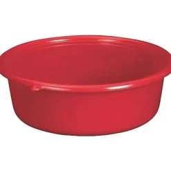 Aluminium Et Plastique - Cuvette ronde 21x6cm 1.5l Rouge Hot