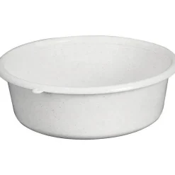 Aluminium Et Plastique - Cuvette ronde 25x8cm 2.5l Gris moucheté