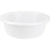 Aluminium Et Plastique Cuvette ronde 36 cm 6.5 L - Blanc alimentaire New