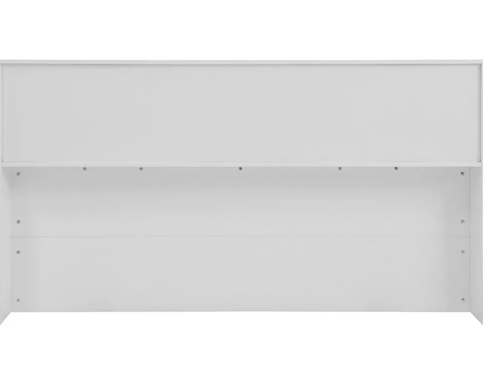 Best Mobilier Andrea - lit avec rangements - 180x200 cm - sommier inclus - bois -