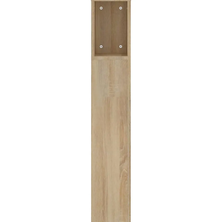 Vidaxl Armoire de tête de lit chêne sonoma 200x18,5x104,5 cm Clearance