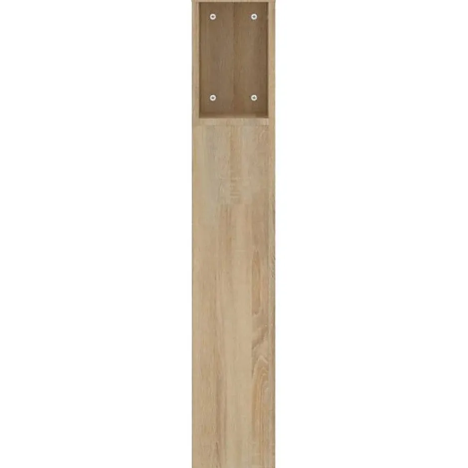 Vidaxl Armoire de tête de lit chêne sonoma 200x18,5x104,5 cm Clearance