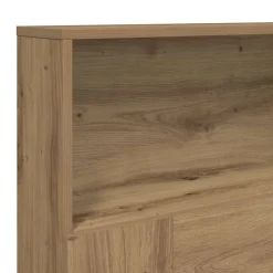 Vidaxl Armoire de tête de lit chêne artisanal 200x19x103,5 cm Online