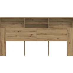 Vidaxl Armoire de tête de lit chêne artisanal 200x19x103,5 cm Online