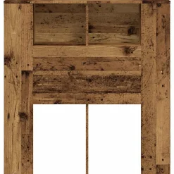 Vidaxl Armoire de tête de lit vieux bois 100x18,5x102,5 cm