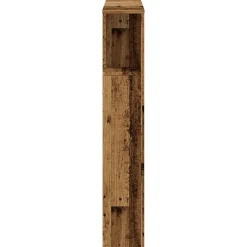 Vidaxl Armoire de tête de lit vieux bois 100x18,5x102,5 cm