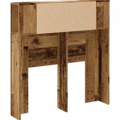Vidaxl Armoire de tête de lit vieux bois 100x18,5x102,5 cm