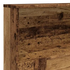 Vidaxl Armoire de tête de lit vieux bois 180x19x103,5 cm