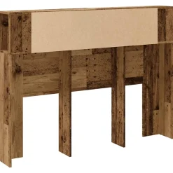 Vidaxl Armoire de tête de lit vieux bois 140x18,5x102,5 cm Best