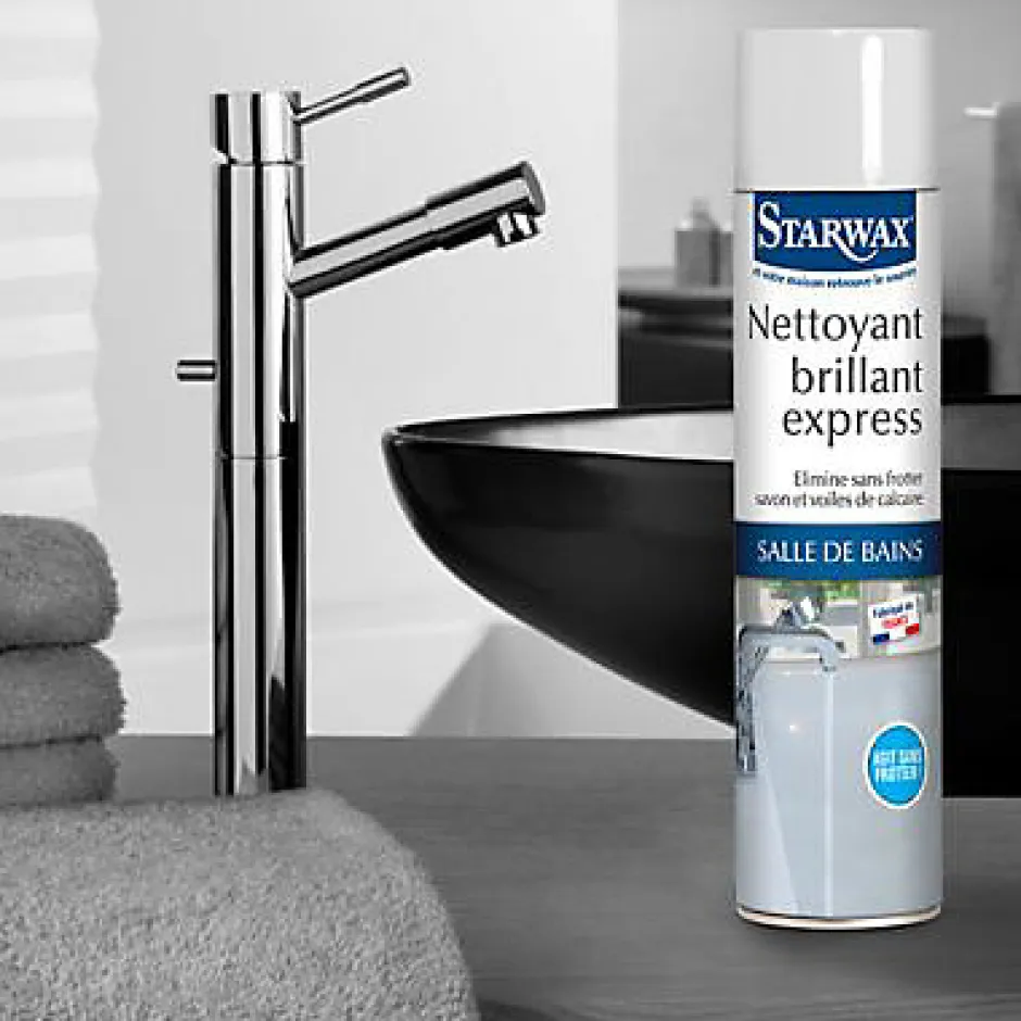 Starwax Aérosol nettoyant express salle de bains 600ml