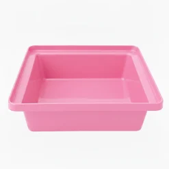 Plast'Up Rotomoulage Bac de rangement empilable 30l - ROSE - 17cm Best