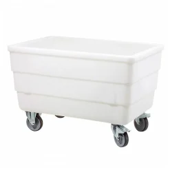 Gilac Bac double-paroi 310 L - roues chape inox - blanc